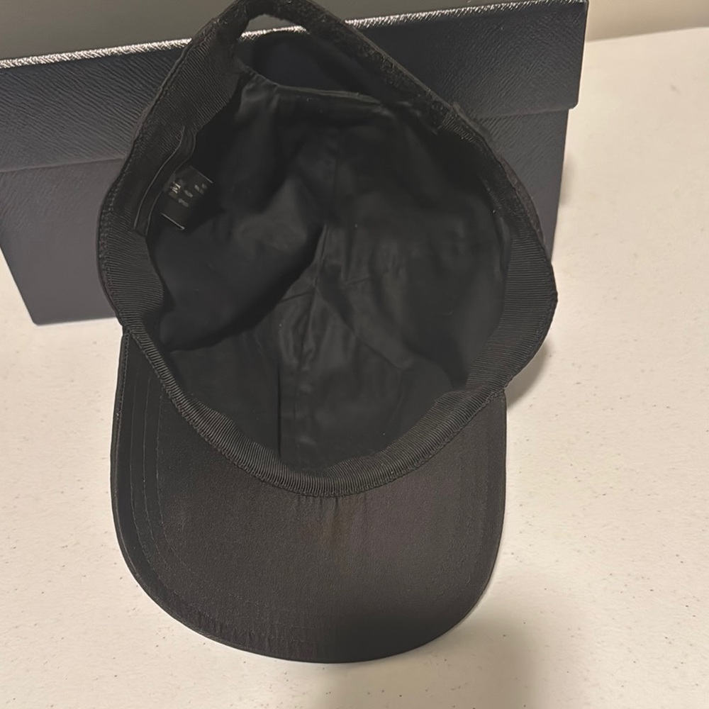 Prada Black Nylon Cap size M - Picture 4 of 5